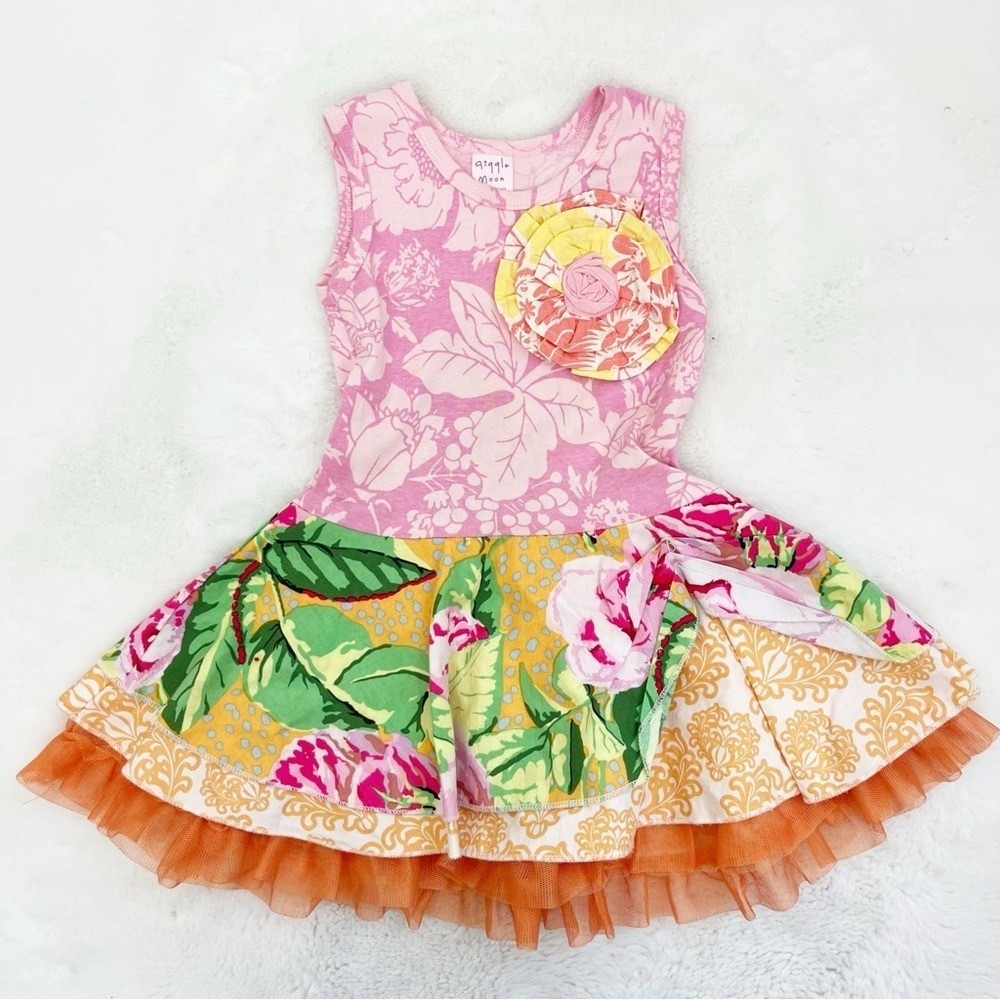 Giggle Moon Dress Little Girl 2T